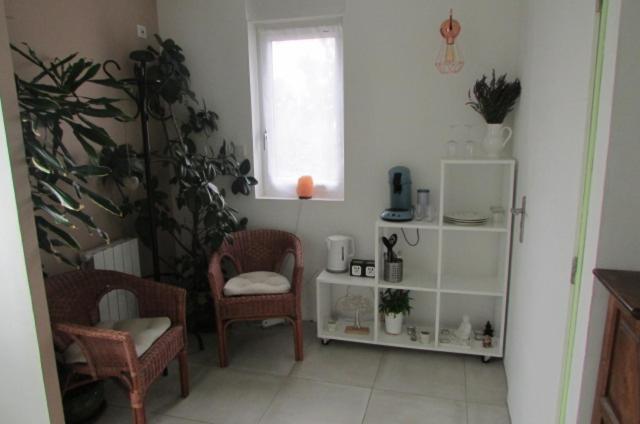 לאבור Chambre 20M2 Avec Salle De Bain Privee Dans Maison En Bois מראה חיצוני תמונה