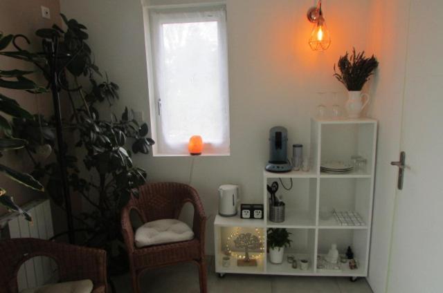 לאבור Chambre 20M2 Avec Salle De Bain Privee Dans Maison En Bois מראה חיצוני תמונה