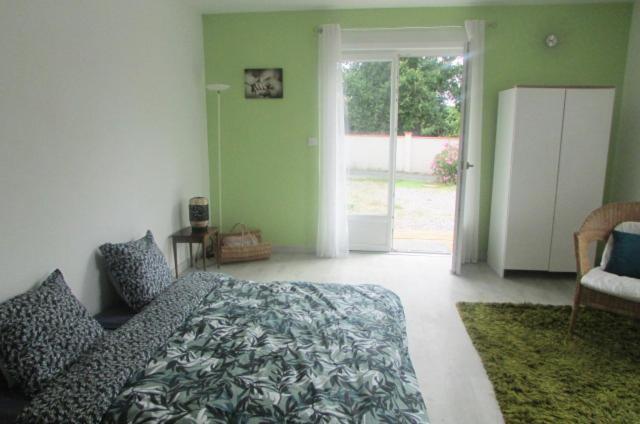 לאבור Chambre 20M2 Avec Salle De Bain Privee Dans Maison En Bois מראה חיצוני תמונה